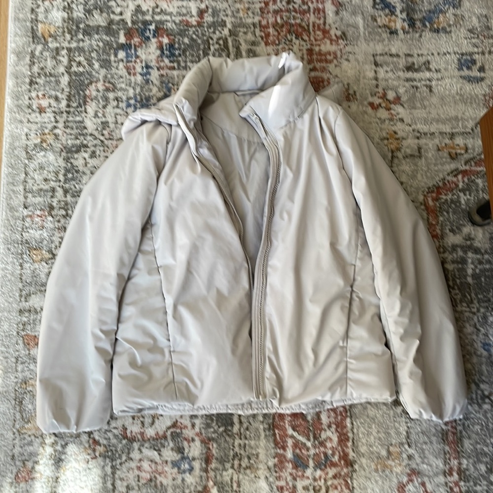 Uniqlo puffer down jacket / hybrid down parka XS